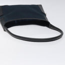 Salvatore Ferragamo Shoulder Bag Canvas Navy Silver Auth bs25827-7