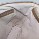 BVLGARI Shoulder Bag Leather Gold Auth bs25837-18