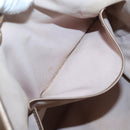 BVLGARI Shoulder Bag Leather Gold Auth bs25837-11