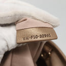 BVLGARI Shoulder Bag Leather Gold Auth bs25837-12