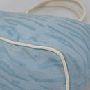 FENDI Tote Bag Canvas Light Blue Auth bs25841-14
