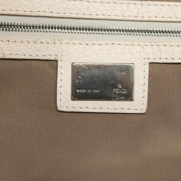 FENDI Tote Bag Canvas Light Blue Auth bs25841