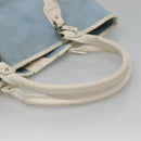 FENDI Tote Bag Canvas Light Blue Auth bs25841-7