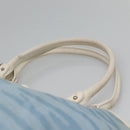 FENDI Tote Bag Canvas Light Blue Auth bs25841-8