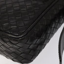 BOTTEGA VENETA INTRECCIATO Shoulder Bag Leather Brown 163313 Auth bs25850-9