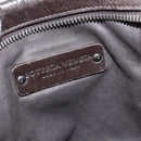 BOTTEGA VENETA INTRECCIATO Shoulder Bag Leather Brown 163313 Auth bs25850-17
