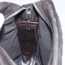 BOTTEGA VENETA INTRECCIATO Shoulder Bag Leather Brown 163313 Auth bs25850-19