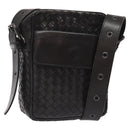 BOTTEGA VENETA INTRECCIATO Shoulder Bag Leather Brown 163313 Auth bs25850-1