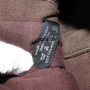 HERMES Fourre Tout Bassas PM Shoulder Bag Canvas Bordeaux Auth bs25851-19