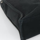 HERMES Fourre Tout MM Hand Bag Canvas Black Auth bs25852-11