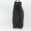 HERMES Fourre Tout MM Hand Bag Canvas Black Auth bs25852-5
