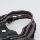 HERMES Fourre Tout MM Hand Bag Canvas Black Auth bs25852-8