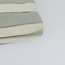 CHANEL Chain Shoulder Bag Nylon Gray CC Auth bs25857-16