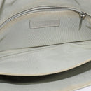 CHANEL Chain Shoulder Bag Nylon Gray CC Auth bs25857-11