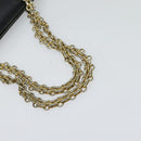 CHANEL Chain Hand Bag Leather Black Gold CC Auth bs25858-7