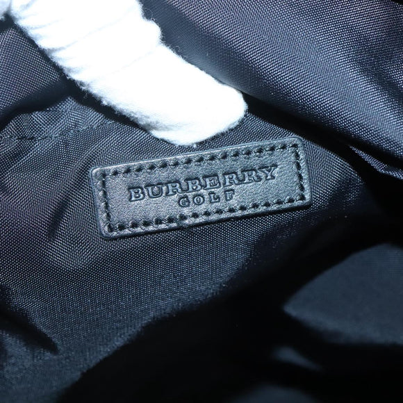 BURBERRY Shoulder Bag Nylon Black Auth bs25865