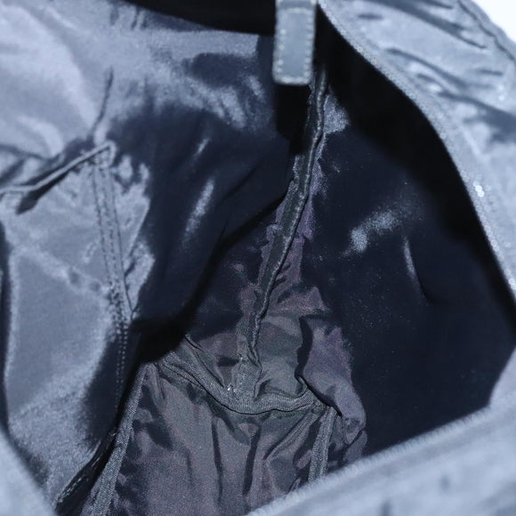 BURBERRY Shoulder Bag Nylon Black Auth bs25865