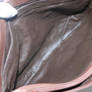 Burberrys Nova Check Shoulder Bag Canvas Beige Gold Auth bs25866-11