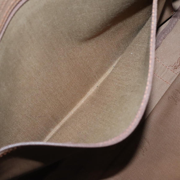 Burberrys Nova Check Shoulder Bag Canvas Beige Auth bs25867