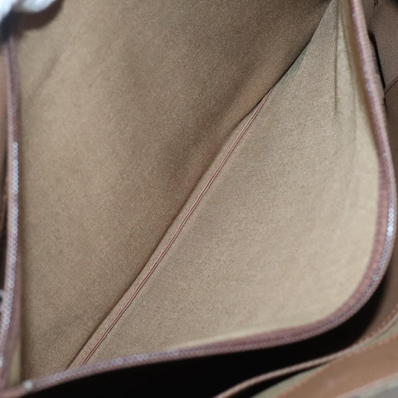 Burberrys Nova Check Shoulder Bag Canvas Beige Auth bs25867