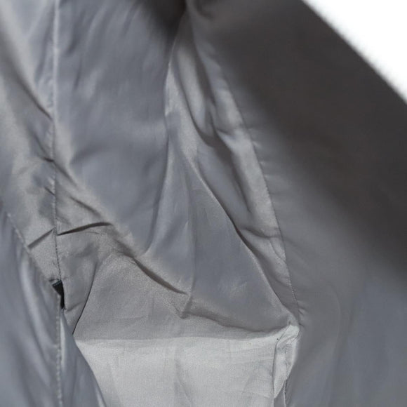 CHANEL Sports Line Tote Bag Nylon Gray Silver CC Auth bs25879