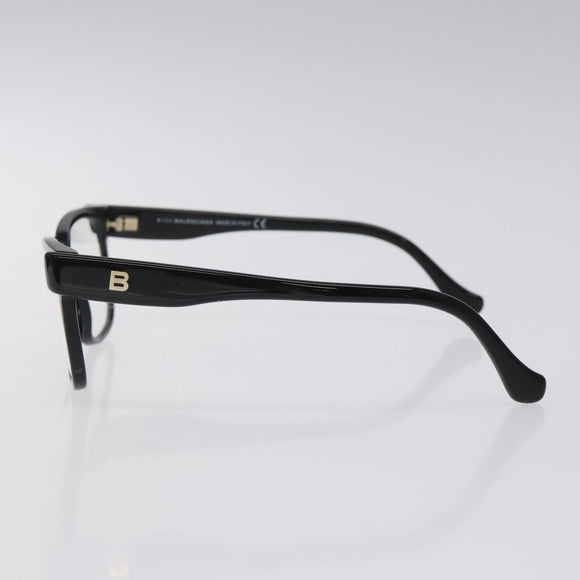 BALENCIAGA Glasses Plastic Black Auth bs25887