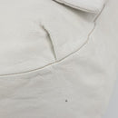 LOEWE Shoulder Bag Leather White Gold Auth bs25892-14