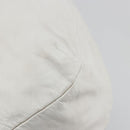 LOEWE Shoulder Bag Leather White Gold Auth bs25892-10