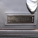 Jimmy Choo Hand Bag Leather 2way Silver Auth bs25894-15