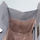 Jimmy Choo Hand Bag Leather 2way Silver Auth bs25894-18