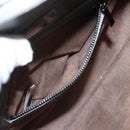 Jimmy Choo Hand Bag Leather 2way Silver Auth bs25894-20