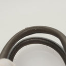 Jimmy Choo Hand Bag Leather 2way Silver Auth bs25894-8