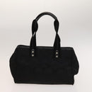 Coach Signature Bag Nylon Canvas 2Set Black Gray Auth bs25898-11