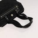 Coach Signature Bag Nylon Canvas 2Set Black Gray Auth bs25898-13