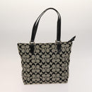Coach Signature Bag Nylon Canvas 2 Set Black Gray Auth bs25898-3