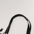 Coach Signature Bag Nylon Canvas 2Set Black Gray Auth bs25898-6