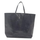 PRADA Hand Bag Enamel Navy Silver Auth bs25904-2