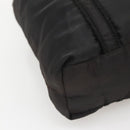 PRADA Shoulder Bag Nylon Black Silver Auth bs25905-14