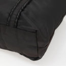 PRADA Shoulder Bag Nylon Black Silver Auth bs25905-15