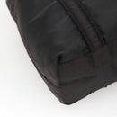 PRADA Shoulder Bag Nylon Black Silver Auth bs25905-16