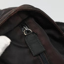 PRADA Shoulder Bag Nylon Black Silver Auth bs25905-10