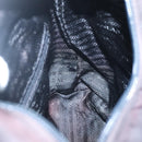 PRADA Shoulder Bag Nylon Black Silver Auth bs25905-19