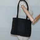 PRADA Shoulder Bag Nylon Black Silver Auth bs25905-21