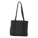 PRADA Shoulder Bag Nylon Black Silver Auth bs25905-2
