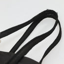 PRADA Shoulder Bag Nylon Black Silver Auth bs25905-8