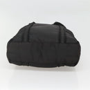 PRADA Shoulder Bag Nylon Black Silver Auth bs25905-5