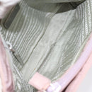 PRADA Shoulder Bag Nylon Pink Silver Auth bs25907-11