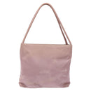 PRADA Shoulder Bag Nylon Pink Silver Auth bs25907-2