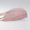 PRADA Shoulder Bag Nylon Pink Silver Auth bs25907-4
