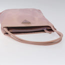 PRADA Shoulder Bag Nylon Pink Silver Auth bs25907-7